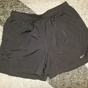 Black Nike shorts